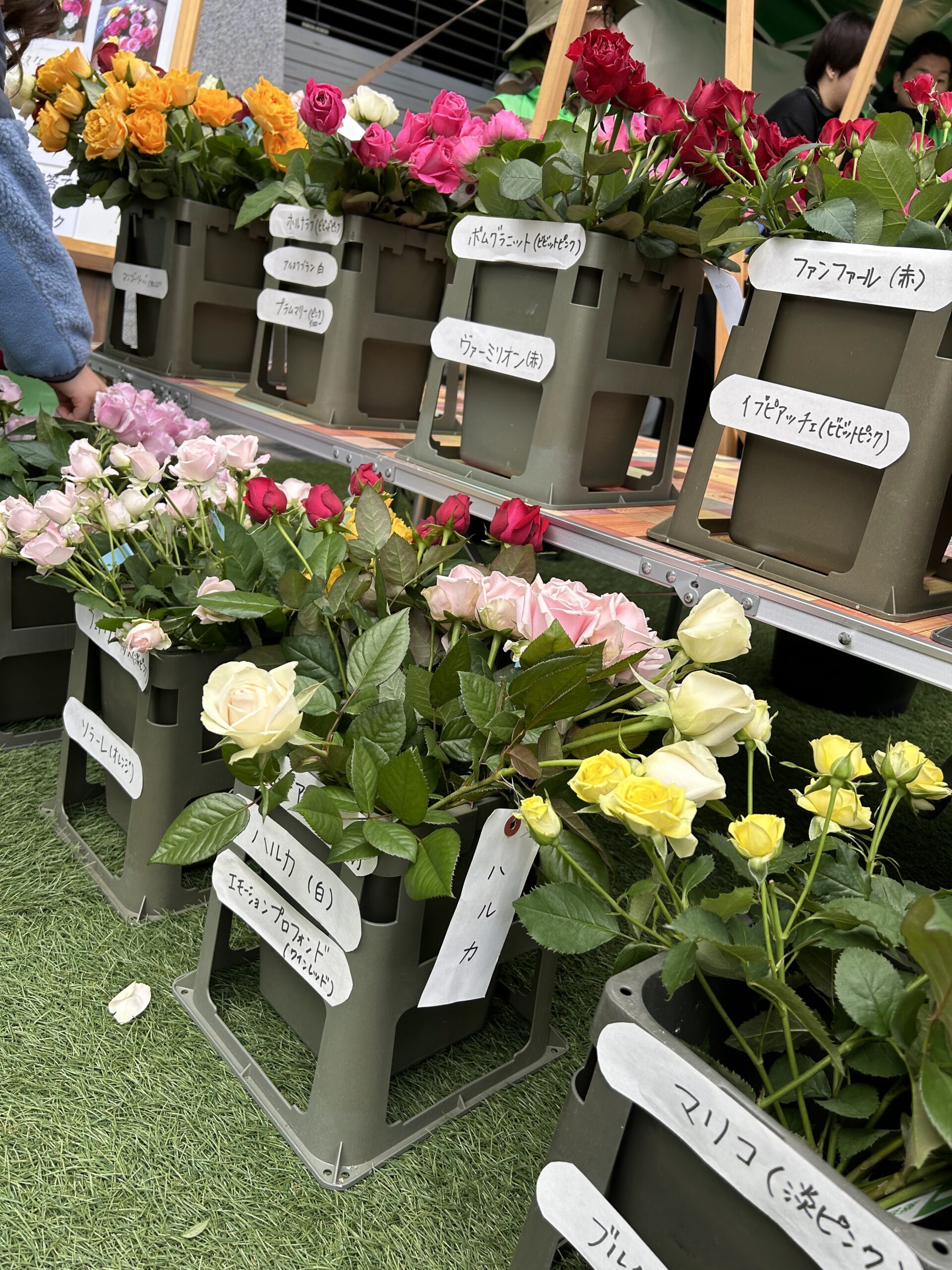 みなちんさま売約済み　バレッタ〈薔薇×monotone市松〉 みなちんさま売約済み バレッタ〈薔薇×monotone市松〉 みなちんさま